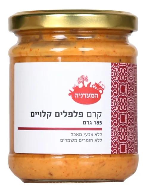 ממרח קרם פלפלים קלויים המעדניה